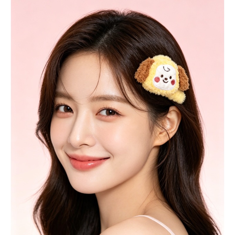 مشبك شعر BT21 بتصميم كرتوني لط - مراجعة Tippet Line وسعره
