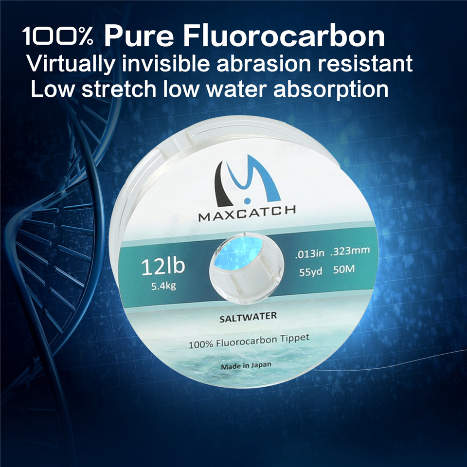 ماكسيموم كاتش 100% الفلوروكربو - مراجعة Fluorocarbon Line وسعره