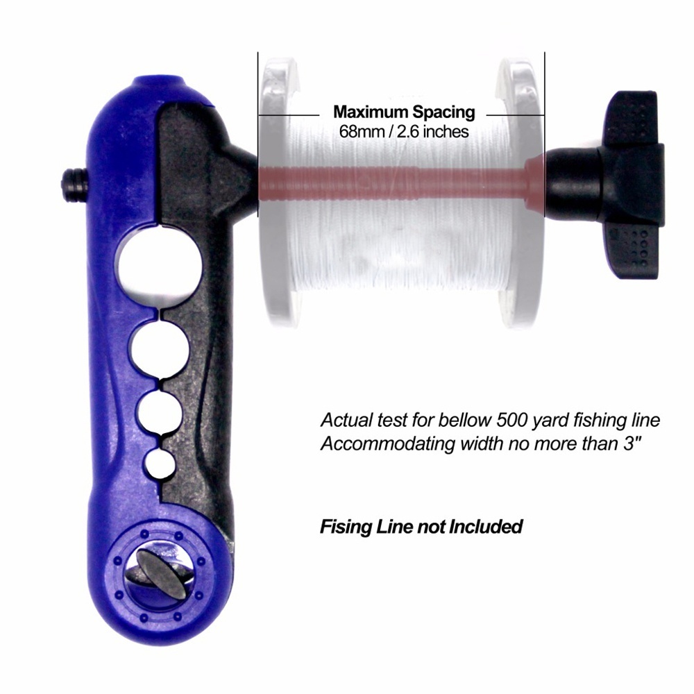 أداة لف خيط الصيد المحمولة، مت - مراجعة Fishing Line Winder وسعره