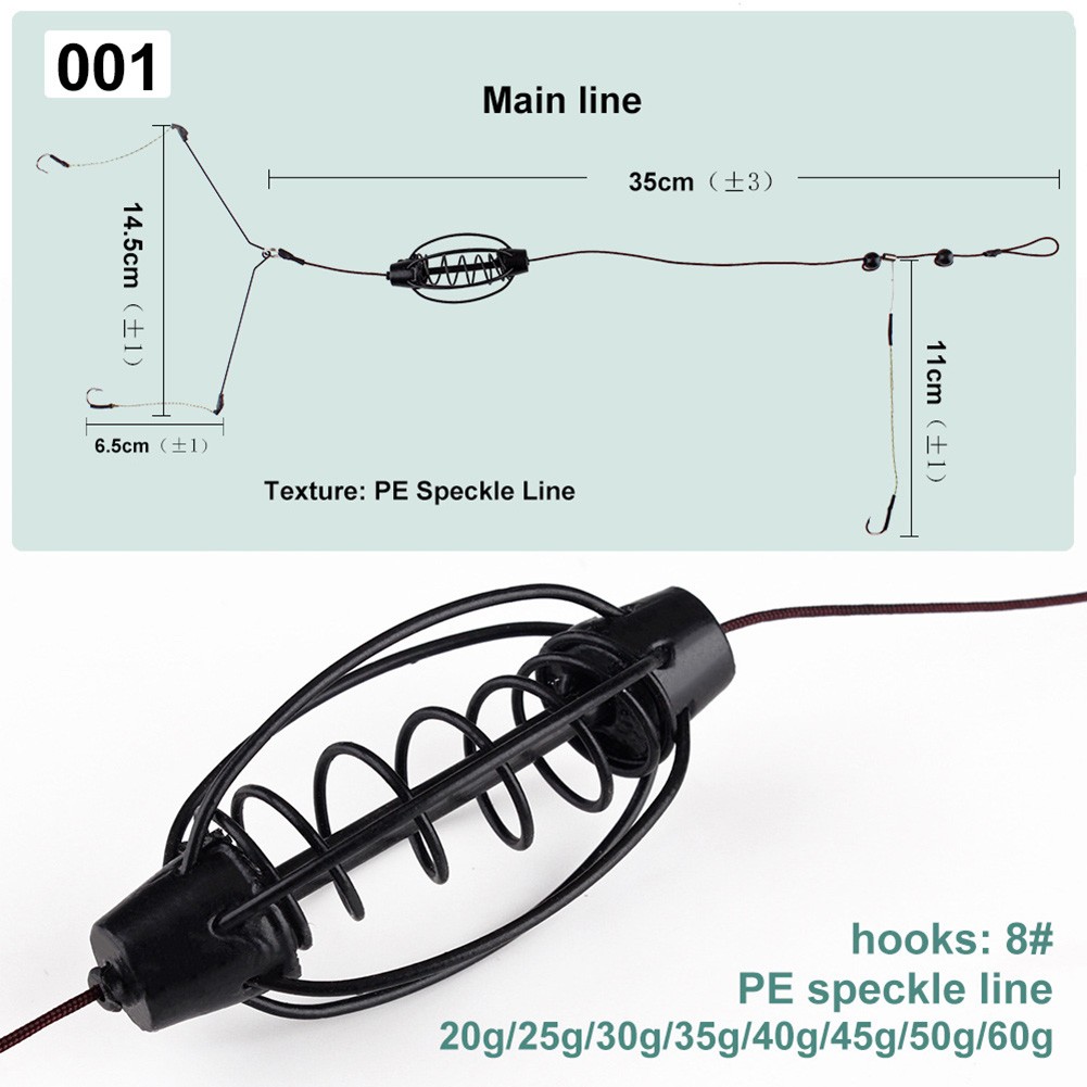 1 قطعة تغذية صيد سمك الشبوط ال - مراجعة Monofilament Line وسعره